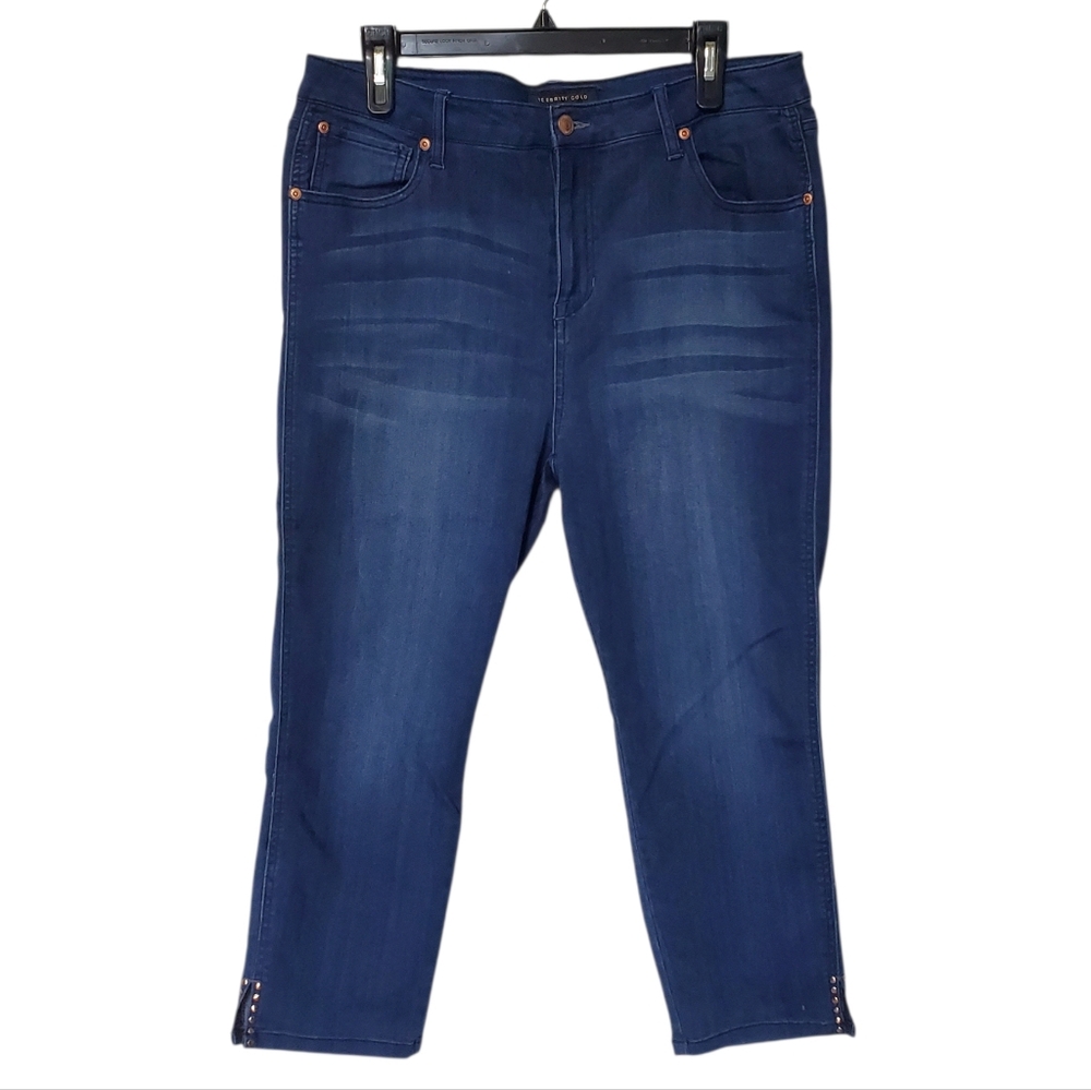 Celebrity Gold Petite Women's Capris/ Cropped Jeans Size 14P